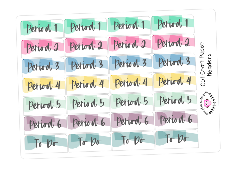 Craft Paper Collection