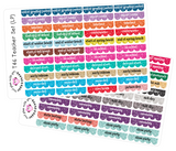 T45 || 88 Teacher Planner Glitter Sticker Set