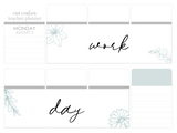 F30 || Floral Work Day Full Day Stickers