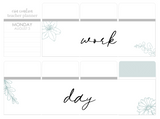 F30 || Floral Work Day Full Day Stickers