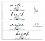 WF29 || Wildflower Winter Break Full Day Stickers