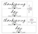 WF27 || Wildflower Thanksgiving Day Full Day Stickers