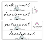 WF21 || Wildflower Professional Development Full Day Stickers