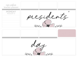 WF20 || Wildflower Presidents' Day Full Day Stickers