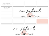 WF19 || Wildflower No School Full Day Stickers