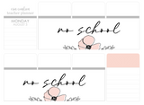 WF19 || Wildflower No School Full Day Stickers