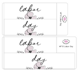 WF15 || Wildflower Labor Day Full Day Stickers