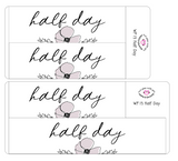 WF13 || Wildflower Half Day Full Day Stickers