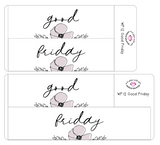 WF12 || Wildflower Good Friday Full Day Stickers