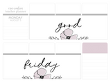 WF12 || Wildflower Good Friday Full Day Stickers