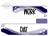 PR30 || Painted Rainbow Work Day Full Day Stickers