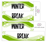 PR29 || Painted Rainbow Winter Break Full Day Stickers