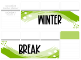 PR29 || Painted Rainbow Winter Break Full Day Stickers