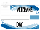 PR28 || Painted Rainbow Veterans Day Full Day Stickers