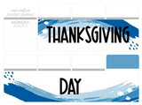 PR27 || Painted Rainbow Thanksgiving Day Full Day Stickers