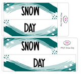 PR23 || Painted Rainbow Snow Day Full Day Stickers