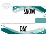 PR23 || Painted Rainbow Snow Day Full Day Stickers