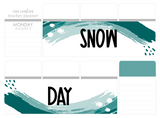 PR23 || Painted Rainbow Snow Day Full Day Stickers