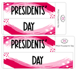 PR20 || Painted Rainbow Presidents' Day Full Day Stickers