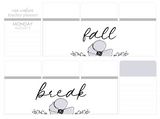 WF10 || Wildflower Fall Break Full Day Stickers