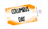 PR07 || Painted Rainbow Columbus/Indigenous Peoples Day Full Day Sticker