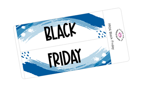 PR06 || Painted Rainbow Black Friday Full Day Stickers