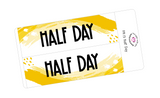 PR13 || Painted Rainbow Half Day Full Day Stickers