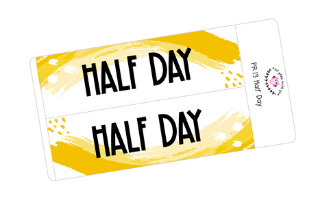 PR13 || Painted Rainbow Half Day Full Day Stickers