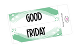 PR12 || Painted Rainbow Good Friday Full Day Stickers