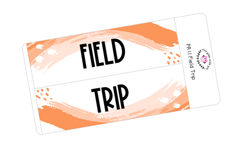 PR11 || Painted Rainbow Field Trip Full Day Stickers