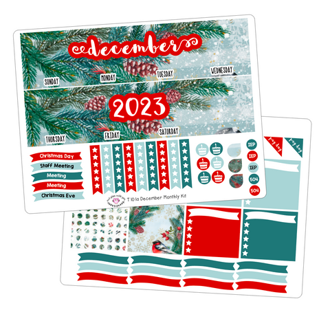 T262 || December Pine Monthly Kit