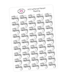 A12 || Hand-Lettered Parent Meeting Stickers