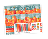 T261 || November Pumpkin Monthly Kit
