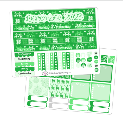 T262 || December Sweater Monthly Kit