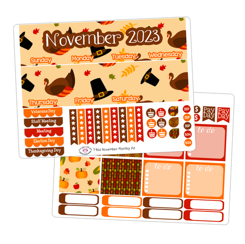 T261 || November Thanksgiving Monthly Kit