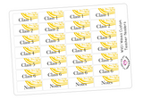 WV01 || Waves Monthly Teacher Planner Header Stickers