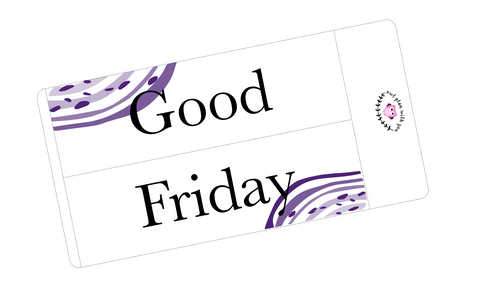 WV12 || Waves Good Friday Full Day Stickers