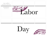 WV15 || Waves Labor Day Full Day Stickers