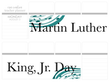 WV18 || Waves MLK Jr. Day Full Day Stickers