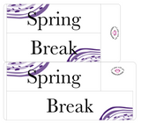 WV24 || Waves Spring Break Full Day Stickers