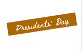 EV20 || Neutral Vertical Presidents' Day Full Day Stickers