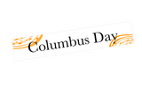 EV07 || Waves Vertical Columbus Day/Indigenous Peoples Full Day Stickers