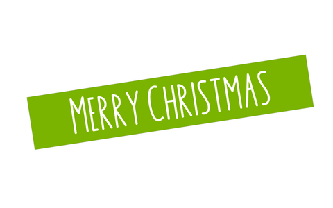 EV17 || Basic Vertical Merry Christmas Full Day Stickers
