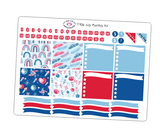 T257 || July Patriotic Rainbows Monthly Kit