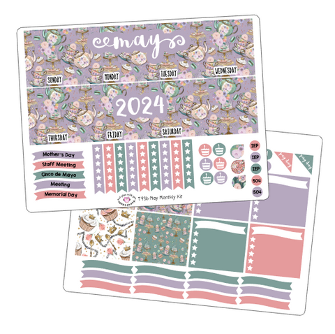 T255 || May Tea Party Monthly Kit