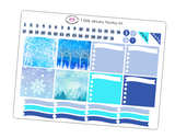 T250 || January Frozen Trees Monthly Kit