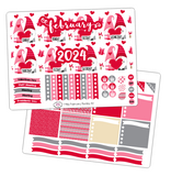 T252 || February Love Gnomes Monthly Kit