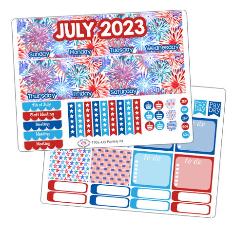 T257 || July Firework Monthly Kit