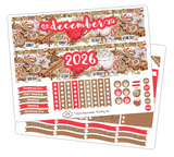 T262 || December Gingerbread Monthly Kit