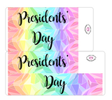 K20 || Kaleidoscope Presidents’ Day Full Day Stickers